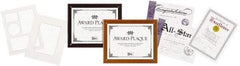 Dax - Mahogany Document Holders-Certificate/Document - 11" High x 8-1/2" Wide - Exact Tool & Supply