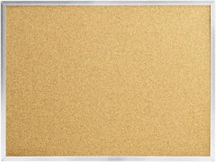 Mead - 24" Wide x 18" High Open Cork Bulletin Board - Natural (Color) - Exact Tool & Supply
