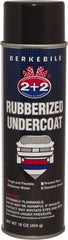 Berkebile - 16 oz Black Automotive Rubberized Coating - Comes in Aerosol Can - Exact Tool & Supply