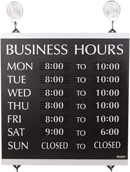 Headline Sign - Letter Boards Type: Open Face Height (Inch): 14 - Exact Tool & Supply
