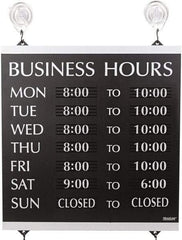 Headline Sign - Letter Boards Type: Open Face Height (Inch): 14 - Exact Tool & Supply