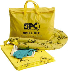 Brady SPC Sorbents - 5 Gal Capacity Chemical Spill Kit - 5 Gal Nylon Bag - Exact Tool & Supply