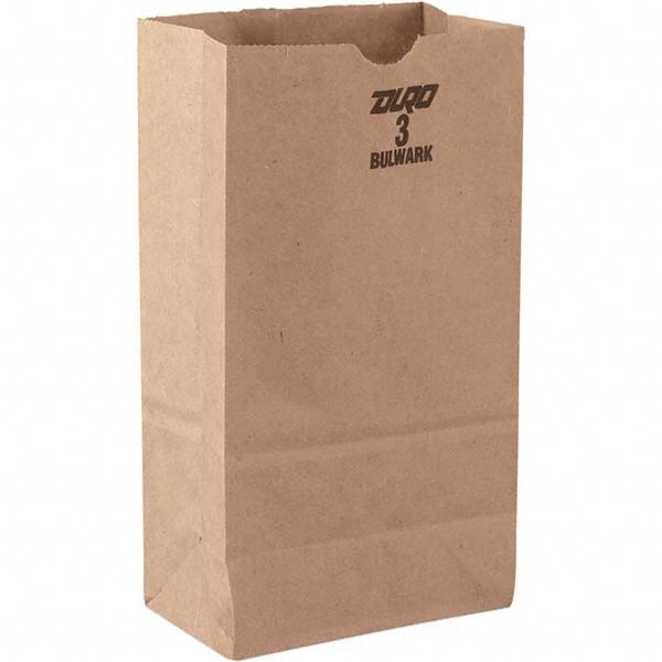 GEN - 1 500-Piece 4-3/4 x 3-1/2" Kraft Grocery Bag - Exact Tool & Supply