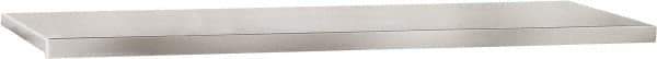 EXTREME TOOLS - Tool Box Stainless Steel Worktop - 55" Wide x 25" Deep x 1" High, For RX552512RCBK or RX552512RCBL Roller Cabinets - Exact Tool & Supply