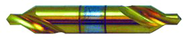 #4-0 x 1-1/4 OAL 82° HSS Combined Drill & Countersink-TiN Coated - Exact Tool & Supply