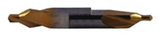 #16 x 3 OAL 60° HSS Combined Drill & Countersink-TiN Coated - Exact Tool & Supply