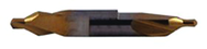 #16 x 3 OAL 60° HSS Combined Drill & Countersink-TiN Coated - Exact Tool & Supply