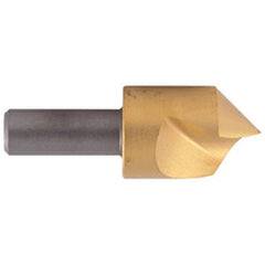 1/4 × 120 DEG CO SF C/SINK-TIN - Exact Tool & Supply