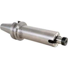 Techniks - BT50 Taper Face Mill Holder & Adapter - 1-1/2" Pilot Diam, 150mm Arbor Length - Exact Tool & Supply