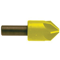 1/2X100D HSS 6FL 1/4 SK C/SINK-TIN - Exact Tool & Supply