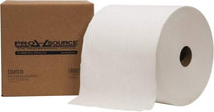PRO-SOURCE - Dry Shop Towel/Industrial Wipes - Jumbo Roll, 12" x 12" Sheet Size, White - Exact Tool & Supply