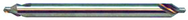 #4 x 6 OAL 60° High Speed Steel Center Drill-Long - Exact Tool & Supply