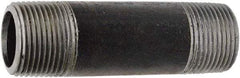 Value Collection - Schedule 160, 2-1/2" Diam x 6" Long Black Pipe Nipple - Threaded - Exact Tool & Supply