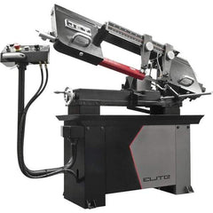 Jet - 8 x 13" Manual Horizontal Bandsaw - 1 Phase, 115/230 Volts, Variable Speed Pulley Drive - Exact Tool & Supply