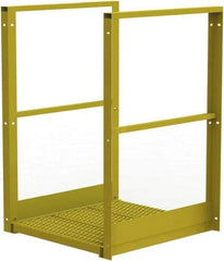 TRI-ARC - 44" Bridge Span - Crossover, 1,000 Lb Capacity, 44" Platform Height, 30" Base Width x 30" Base Depth, Perforated Tread - Exact Tool & Supply