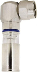 Ideal - Right Angle, RTQ Compression Coaxial Connector - Compatible with RG6 - Exact Tool & Supply
