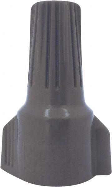 Ideal - 2, 18 to 3, 10 AWG, 600 Volt, Weatherproof, Wing Twist on Wire Connector - Gray & Red, 221°F - Exact Tool & Supply