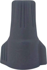 Ideal - 2, 20 to 2, 14 AWG, 600 Volt, Weatherproof, Wing Twist on Wire Connector - Gray & Orange, 221°F - Exact Tool & Supply