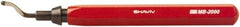 Shaviv - 1 Piece High Speed Steel Blade Hand Deburring Tool Set - E100 Blades, For Hole Edge, Straight Edge - Exact Tool & Supply