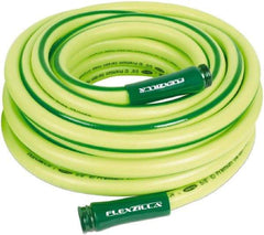 Legacy - 50' Long Garden Hose - 5/8" Diam, 3/4" GHT, Hybrid Polymer, 150 psi, All Season, Green - Exact Tool & Supply