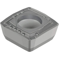 Walter - P4844 E57 Grade WKP35S Carbide Indexable Drill Insert - TiCN/Al2O3/TiN Finish, Square, 8.41mm Inscribed Circle - Exact Tool & Supply
