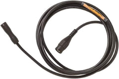 Fluke - Black Electrical Test Equipment Auxiliary Cable - Use with Fluke 1730 Energy Loggers - Exact Tool & Supply