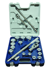 20 Piece - 3/4" Drive - 12 Point - Combination Kit - Exact Tool & Supply