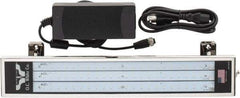 O.C. White - 120 VAC, 36 Watt, Linear Machine Light - Direct Mount, Magnetic Mount, 12 Ft. Cord, IP67, 19 Inch Tube, Integrated Ballast, Black - Exact Tool & Supply