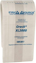 PRO-SOURCE - Paper Vacuum Bag - For Oreck XL2000, XL2000RHB, XL8000, XL9000, XL2000, XL2000RHB, XL2000RSB - Exact Tool & Supply