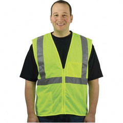 PIP - Size 3XL Yellow Mesh General Purpose High Visibility Vest - Exact Tool & Supply