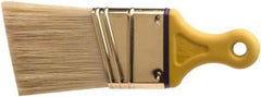Wooster Brush - 2" Angled Hog General Purpose Paint Brush - 2-7/16" Bristle Length, 6-1/2" Plastic Short Handle - Exact Tool & Supply