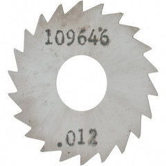 Made in USA - Slitting & Slotting Saw - Exact Tool & Supply