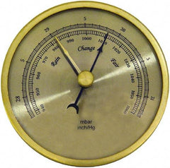 General - Inches of Hg/mbar Scale, Barometer - Exact Tool & Supply