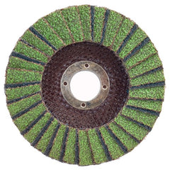 5″ × 1/4″ × 7/8″ Neon R766 Flap Disc Type 27 Flat 40 Grit - Exact Tool & Supply