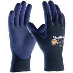 ‎34-274/S MaxiFlex Seamless Knits - MaxiFlex Elite - 18G Bl. Nylon Shell - MicroFoam Nitrile Coating - Exact Tool & Supply