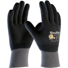 ‎34-846/XXS MaxiFlex Seamless Knits - MaxiFlex Endurance - 15G Nylon - Full Nitrile MicroFoam w/ Micro Dot Palm - Exact Tool & Supply