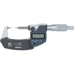 ‎1-2 INCH 15DEG POINT MICROMETER - Exact Tool & Supply