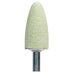 3/8″ × 3/4″ 1/8″ Spindle Quantum Mounted Point B52 80 Grit Ceramic Alumina - Exact Tool & Supply