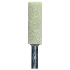 1/4″ × 3/4″ 1/8″ Spindle Quantum Mounted Point W164 80 Grit Ceramic Alumina - Exact Tool & Supply