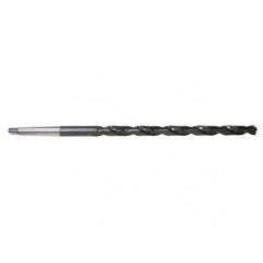 63/64 Dia. - Cobalt 3MT GP Taper Shank Drill-118° Point-Surface Treated - Exact Tool & Supply