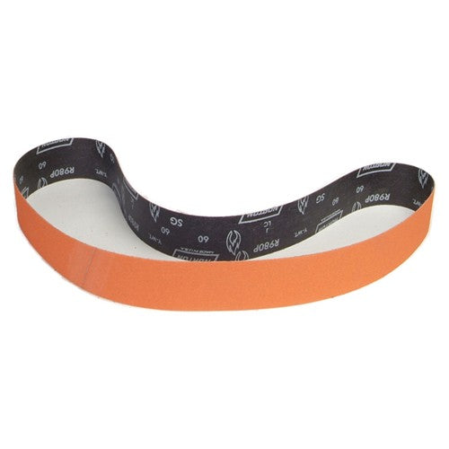 1″ × 42″ SG Blaze R980P Narrow Belt 40 Grit Ceramic Alumina - Exact Tool & Supply