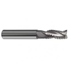 10mm Dia. - 80mm OAL - Variable Helix Bright CBD - End Mill - 3 FL - Exact Tool & Supply