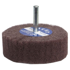 2″ × 1″ × 1/4″ Non-Woven Flap Wheel 320 Grit Aluminum Oxide - Exact Tool & Supply