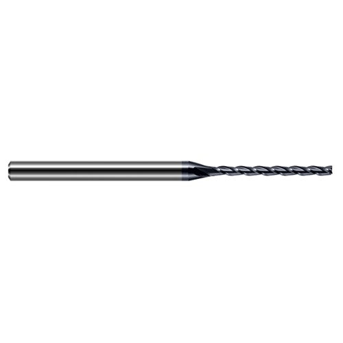 ‎Miniature End Mills - Long Flute - 0.1875″ (3/16″) Cutter Diameter × 1.1250″ (1-1/8″) Length of Cut Carbide Square End Mill, 4 Flutes, AlTiN Coated - Exact Tool & Supply