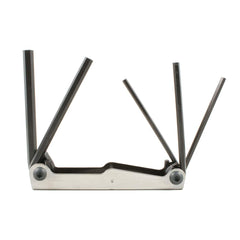 Martin Tools - Hex Key Sets; Tool Type: Jack Key Set ; Handle Type: Fold-Up ; Measurement Type: Inch ; Hex Size Range (Inch): 3/16 - Exact Tool & Supply