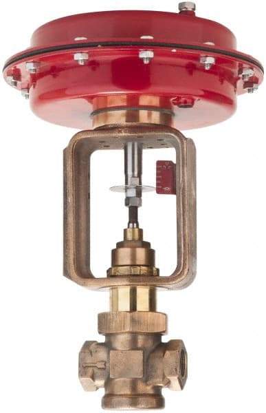 Parker - 180 Max psi Proportional Control Pressure Reducing Valve - 1-1/2" Female-NPT Connection, 15.31" High x 11.88" Wide, 8 to 20 psi Reduced Pressure Range - Exact Tool & Supply
