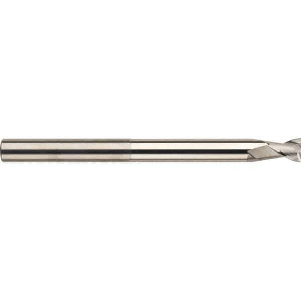 SGS - 10mm, 12mm LOC, 10mm Shank Diam, 100mm OAL, 2 Flute, Solid Carbide Square End Mill - Single End, TiB2 Finish, Spiral Flute, 35° Helix, Centercutting, Right Hand Cut, Right Hand Flute, Series 47ML - Exact Tool & Supply