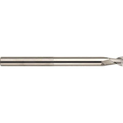 SGS - 10mm, 12mm LOC, 10mm Shank Diam, 100mm OAL, 2 Flute, Solid Carbide Square End Mill - Single End, TiB2 Finish, Spiral Flute, 35° Helix, Centercutting, Right Hand Cut, Right Hand Flute, Series 47ML - Exact Tool & Supply