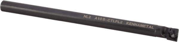 Kennametal - 19.56mm Min Bore Diam, 10" OAL, 5/8" Shank Diam, A-CTLP Indexable Boring Bar - 30.61mm Max Bore Depth, TP.. 221 Insert, Clamp Holding Method - Exact Tool & Supply