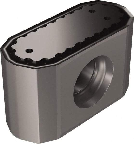 Sandvik Coromant - 425N1707 KLW Grade 1010 Carbide Milling Insert - TiAlN2 Finish, 10mm Thick - Exact Tool & Supply